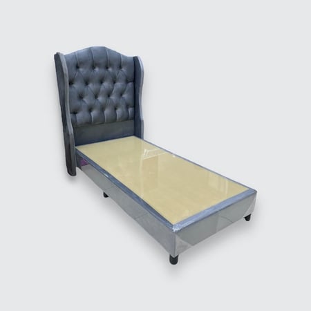 سرير نفر بوكس ديكور مخمل (M2)