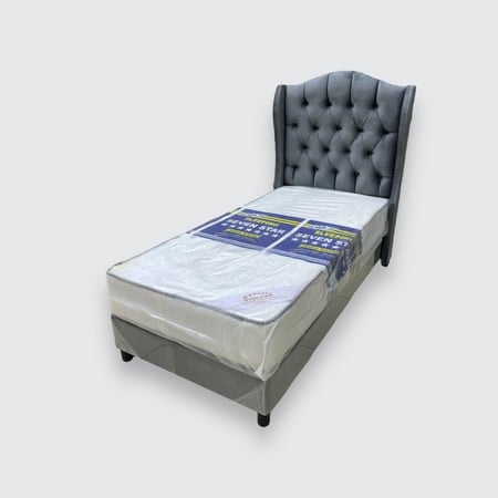 سرير نفر بوكس ديكور مخمل (M2)