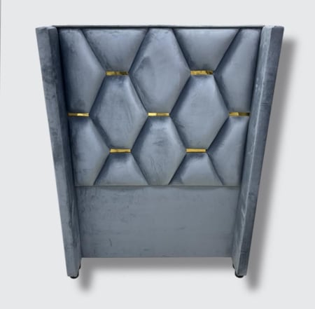 سرير نفر بوكس ديكور مخمل (M6)