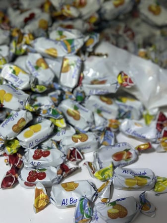 حلاوة توفي فواكه