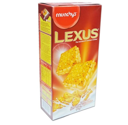 بسكويت مقرمش ليكزس lexus ( ٤ نكهات )160g