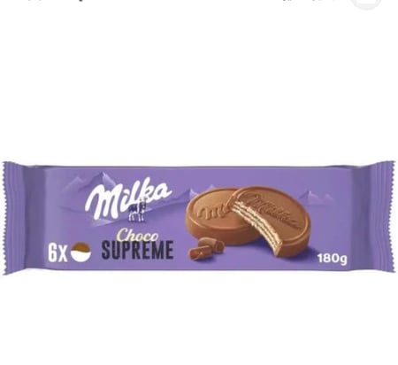 ويفر ملكا بالشوكولاتة 180g