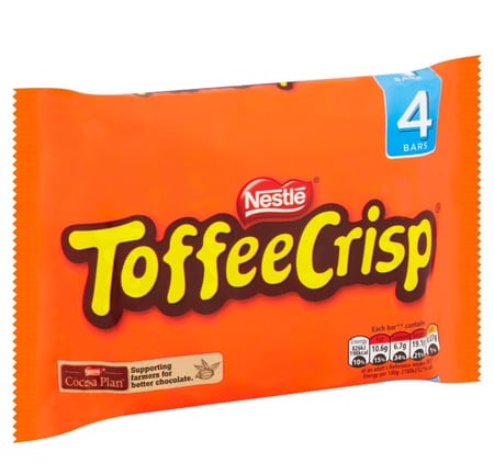 بسكوت توفي كرسبي ابو رز ( 4 قطعة )