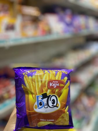 بي اند كيو اصابع بطاطس ستيكس نكهة الجبن