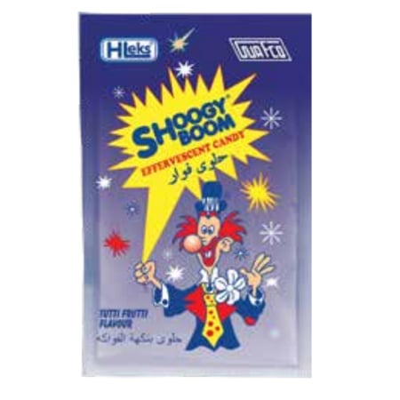 حلوى فوار تفرطع بالفم (3 نكهات )