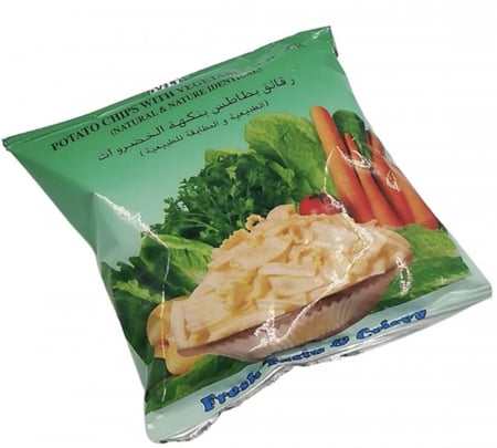 بطاطس زمزم خضار بطاطس خضار شيبس