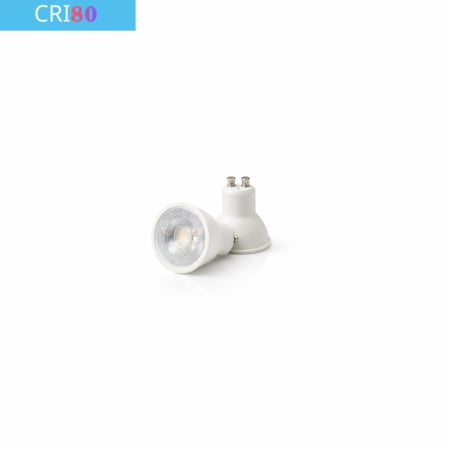 لمبة GU10 ضمان سنتين 7واط cri80