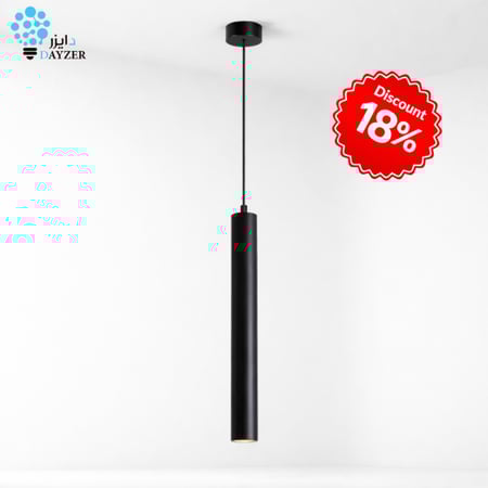 انارة معلقه اسطوانية اسود 50 سم Black Beam