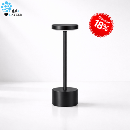 أباجورة لمس أسود – شحن