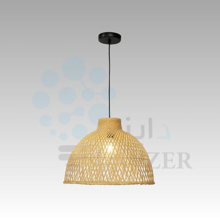 علاقي خيزران كلاسيكي بتصميم قبة شبكية – إضاءة طبيعية ناعمة | Bamboo Dome | قبّة الخيزران