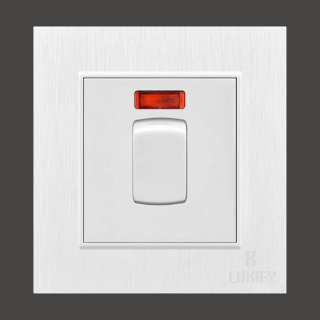 مفتاح سخان 20 امبير ابيض لوكسيفاي