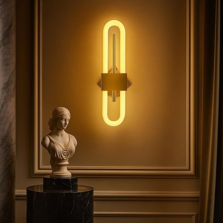 ابليك جداري بتصميم منحني فني