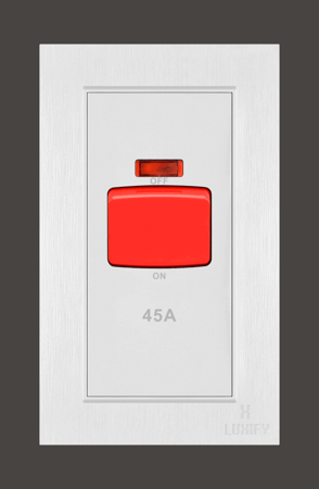 مفتاح مكيف 7في14 ابيض لوكسيفاي