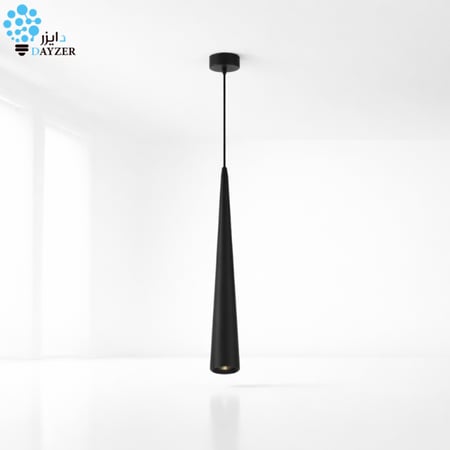 انارة معلقة GU10 مثلث اسود