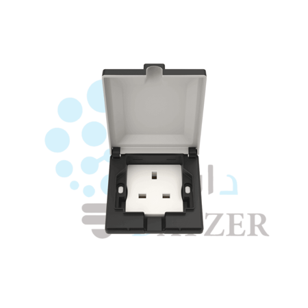 فيش ١٣ امبير مخفي اسود لوكسيفاي