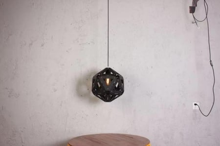 علاقي حديد صناعي أسود – صغير | Iron Hexa | آيرون هيكسا