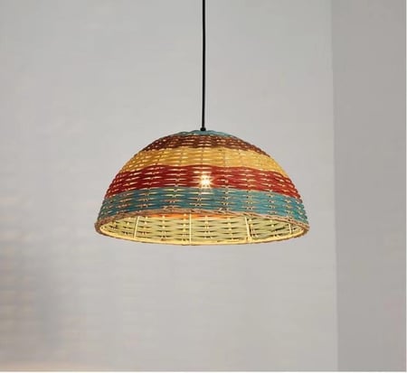 علاقي بوهيمي من الخوص الملون | Boho Glow | بوهو غلو