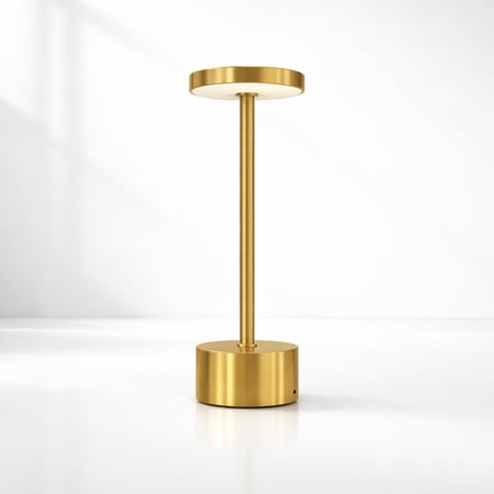 أباجورة لمس ذهبي – شحن