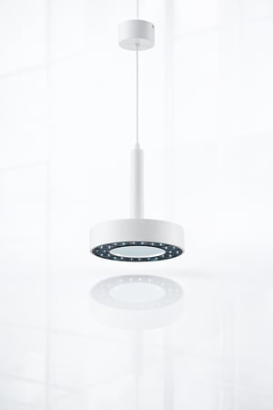 ثريا علاقي دائري ابيض