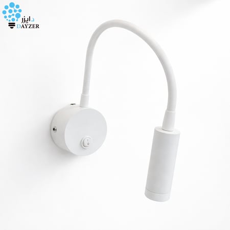 إنارة جدارية بيضاء