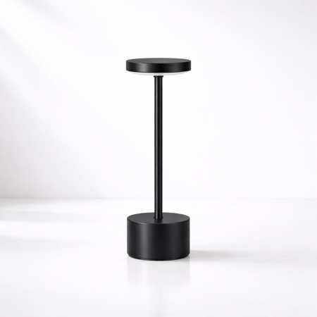 أباجورة لمس أسود – شحن