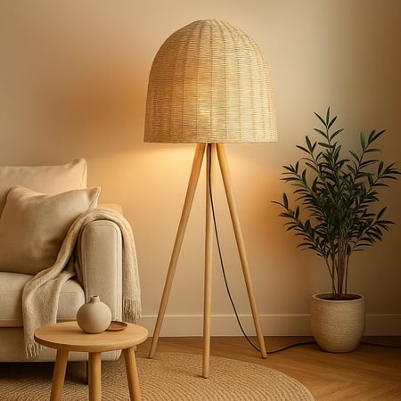 أباجورة أرضية بتصميم طبيعي ثلاثي الأرجل | Nature Tripod | ترايبود الطبيعي