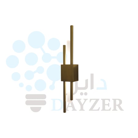 ابليك جداري ذهبي بتصميم هندسي معاصر