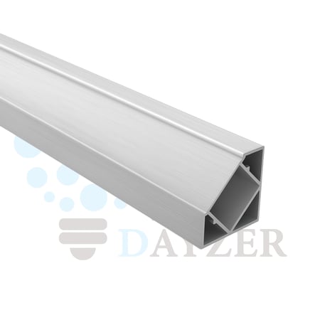 بروفايل المنيوم جدار مضلع