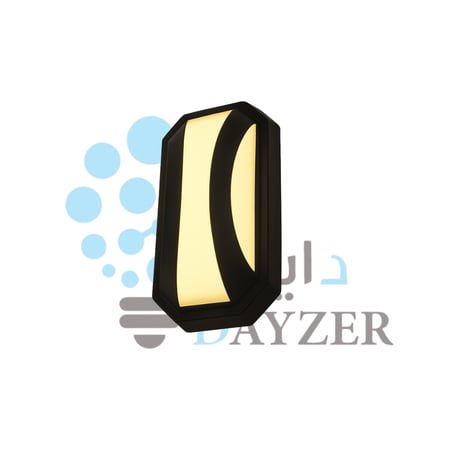 إنارة جدارية خارجية بلمسة هندسية