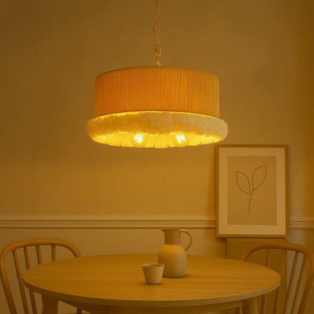 علاقي بوهيمي بحواف ريشية – تصميم أنثوي فاخر | Velvet Bloom | زهرة المخمل