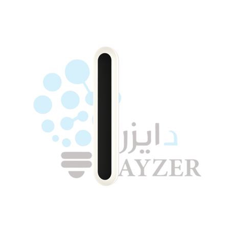 إضاءة جدارية لينير 60 سم – إضاءة صفراء، تصميم دائري