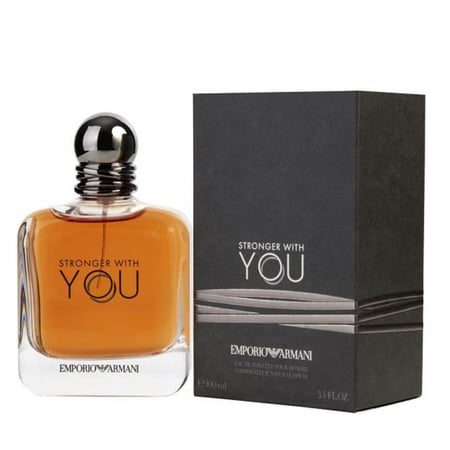 عطر سترونجر ويذ يو للرجال من جورجيو ارماني، او دي تواليت، 100 مل