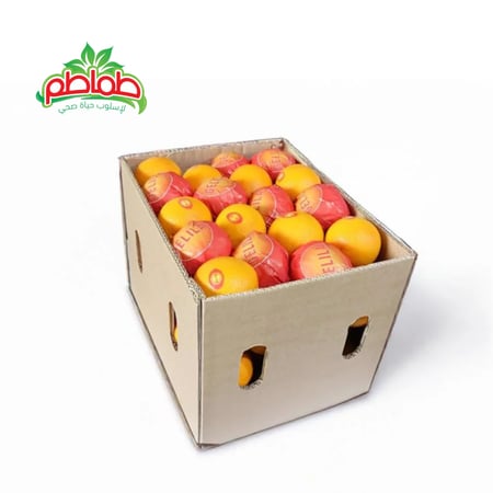 برتقال ابو صرة للأكل كرتون  7.5 كيلو