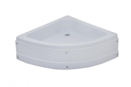 شاور مقاس 80X80 زاوية عميق أبيض