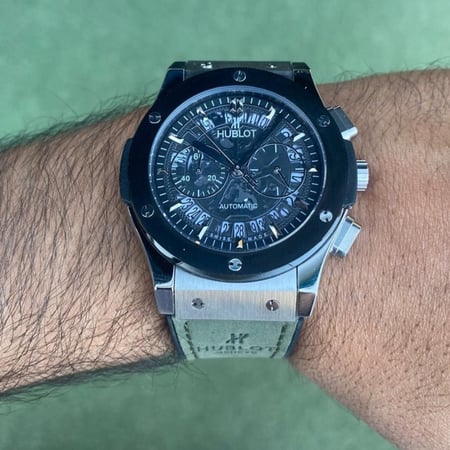ساعة هوبلو Hublot classic green