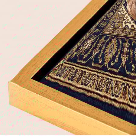 لوحة تُجسّد الجمل كرمزٍ للأصالة والصبر