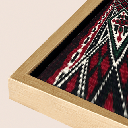 لوحة فنية لسجاد بتصميم عصرى