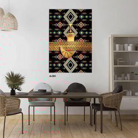 لوحة تراثية لخنجر