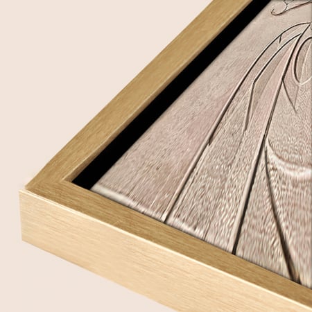 لوحة ثلاثية تجريدية ل 3 أحصنة بدرجات البنى