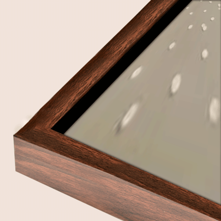 لوحة جبسية جدارية مودرن تتميز بتصميم تجريدي بارز (3D Art)