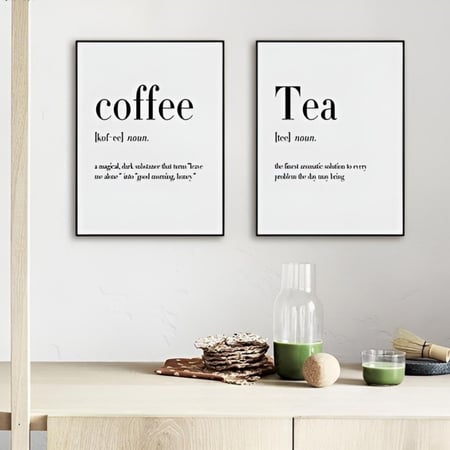 2 لوحة coffee & Tea