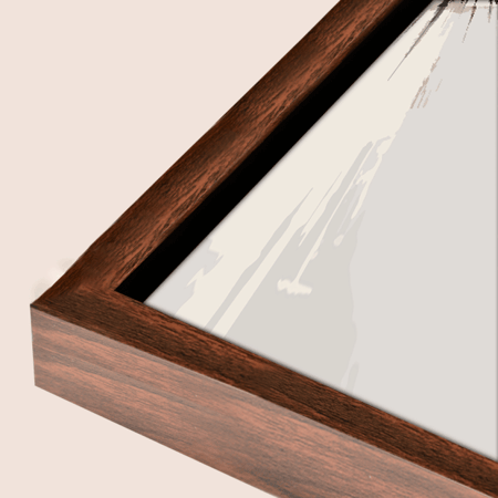 لوحة ثلاثية تجريدية صوّر مشهدًا حضريًا في يوم ماطر