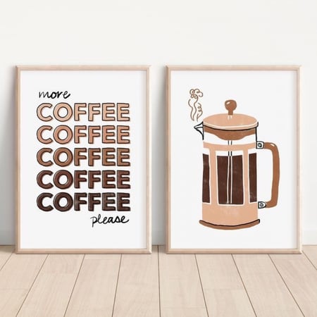 2 لوحة coffee