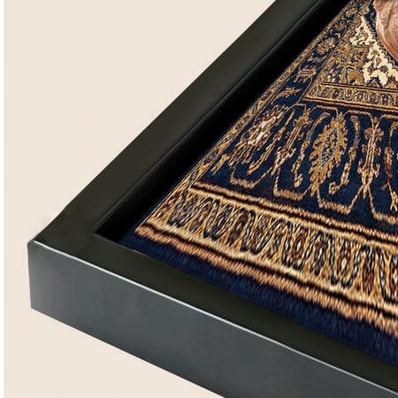 لوحة تُجسّد الجمل كرمزٍ للأصالة والصبر