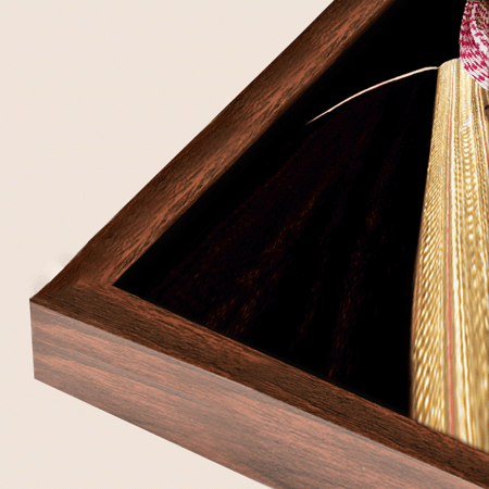 Set of 3 floral plates