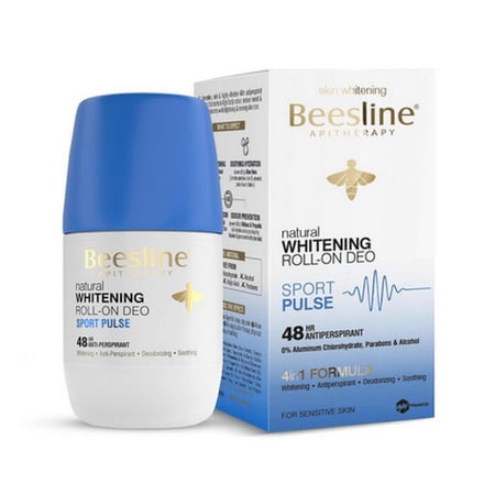 مزيل الرائحة رول اون لتفتيح البشرة من بيزلين سبورت بلس -50 مل