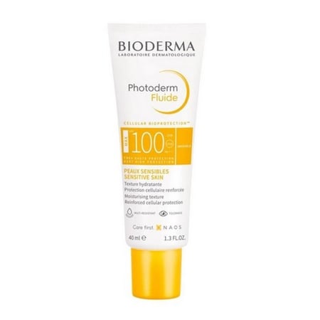 كريم بيوديرما فوتوديرم ماكس فلويد واقي الشمس SPF100 للبشرة الحساسة 40