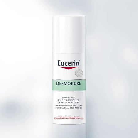 كريم مرطب ومهدئ للبشرة المعرضة لحب الشباب من يوسيرين 50 مل