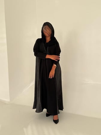 عباية كريب حرير