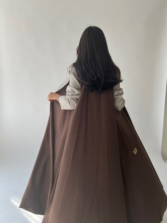 BROWN ABAYA